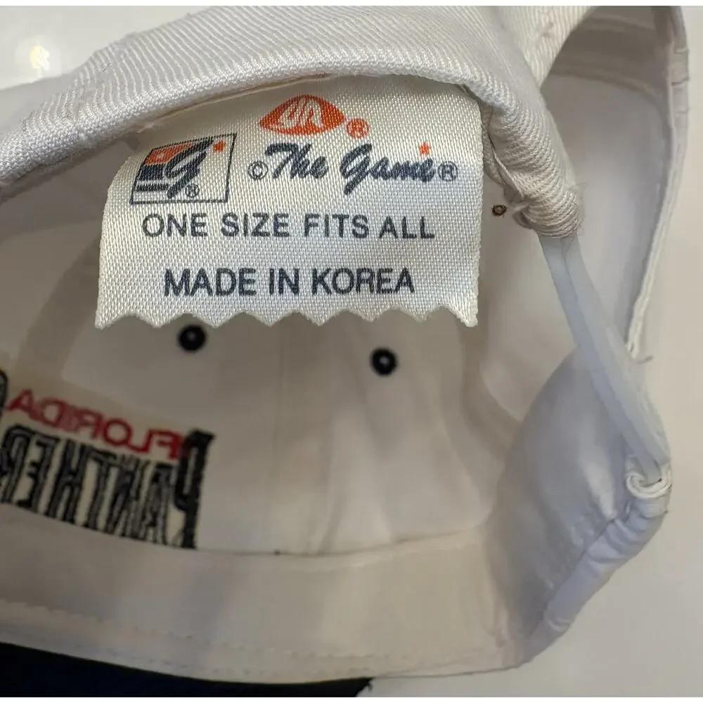 Vintage 1990s Florida Panthers NHL Hockey Snapback Hat Cap The Game EUC